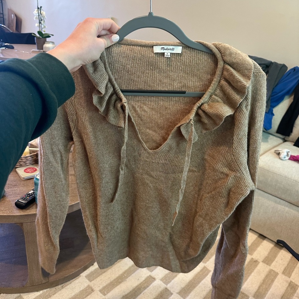 Madewell Women's Tan Sweater
